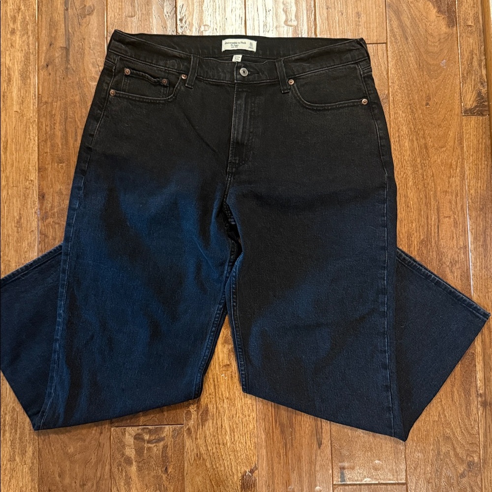 Abercrombie & Fitch Black Low Rise Jeans